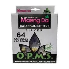 OPMS Silver Green Vein Maeng Da 64Ct