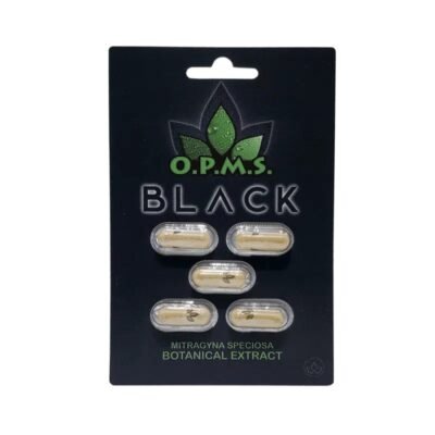 OPMS Black Kratom Capsules