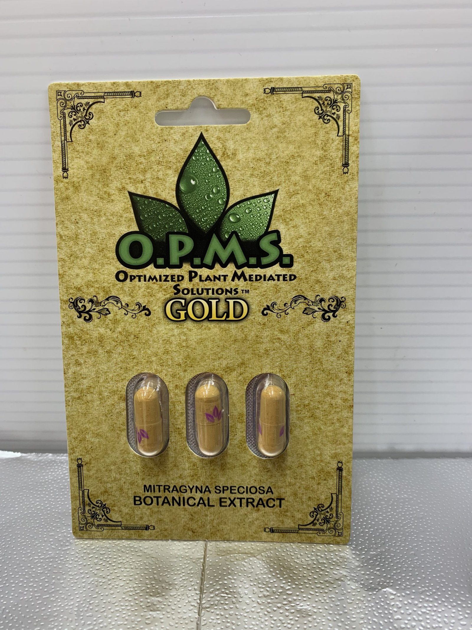 OPMS Black Kratom Capsules | 3 Ct - Bae21